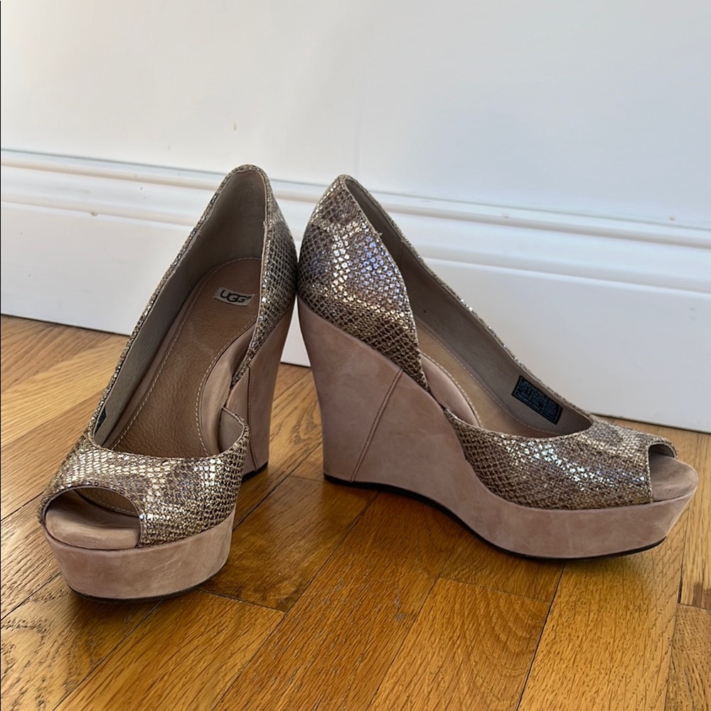 UGG Peep Toe Heels